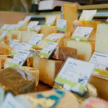 Das Sortiment der Käserei Muolen